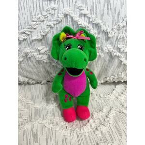 Baby Bop Plush Stuffed Animal Fisher-Price Mattel 2017 Barney the Dinosaur